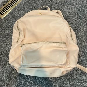 Stoney Clover Lane large tan backpack